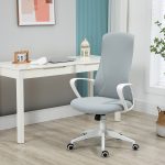 Sedia da Ufficio Ergonomica con Altezza Regolabile e Funzione di Inclinazione, 62x56x110-119.5 cm - immagine 2