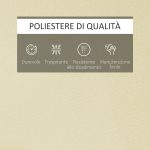 Cuscino Per Sdraio Lettino Prendisole Da Giardino 198x53x5cm Bianco Crema - immagine 7