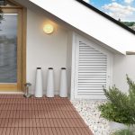 Set 11 Piastrelle per Esterni ad Incastro Antiscivolo in HDPE Riciclato, 30x30x2.2 cm, Marrone - immagine 4