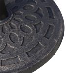 Base per Ombrellone 12kg in Resina Φ48.5x34cm per Pali 38-48mm Bronzo - immagine 8