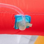 Castello Gonfiabile per Bambini con Scivolo, Trampolino e Piscina, 390x300x197cm - immagine 9