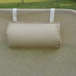 Set 2 Lettini Prendisole Pieghevoli con Schienale Reclinabile a 4 Livelli, Metallo e Tessuto a Rete, Beige - immagine 7