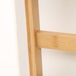 Fioriera da Esterno a 3 Livelli in Bambù con Design Rialzato e Pieghevole, 100x39x97 cm, color Legno - immagine 9