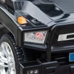 Macchina Giocattolo Cavalcabile Fuoristrada per Bambini, Macchina Bambini con Fari e Musiche, Età 18-36 Mesi, 68x30.5x41.5cm, Nero - immagine 9