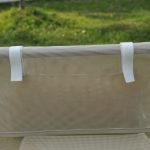 Set 2 Lettini Prendisole Pieghevoli con Schienale Reclinabile a 4 Livelli, Metallo e Tessuto a Rete, Beige - immagine 9