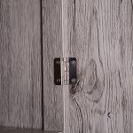 Colonna Bagno in MDF con 2 Armadietti e 2 Ripiani Aperti, 30x32x172.5 cm, color Legno - immagine 9
