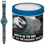 Orologio Bambini Jurassic Park 000570996 - TIN BOX (Ø 33 mm)