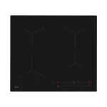 Aeg TO64IA0AIT serie 5000 piano cottura a induzione, cm. 60, 4 zone, Hob²Hood, Funzione Power, vetroceramica nero opaco, SaphirMatt