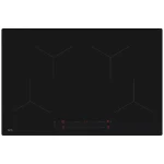 Aeg OIO84A00IT serie 5000 Piano cottura a induzione cm. 80, 4 zone cottura, funzione Hob²Hood, vetroceramica nero opaco, SaphirMatt