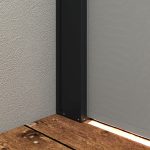 Tenda Laterale Retrattile 400x160 cm con Maniglia, in Metallo, Alluminio e Poliestere, Grigio Chiaro - immagine 9