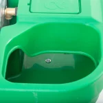 Abbeveratoio doppio in plastica, a livello costante, 58 litri - immagine 6