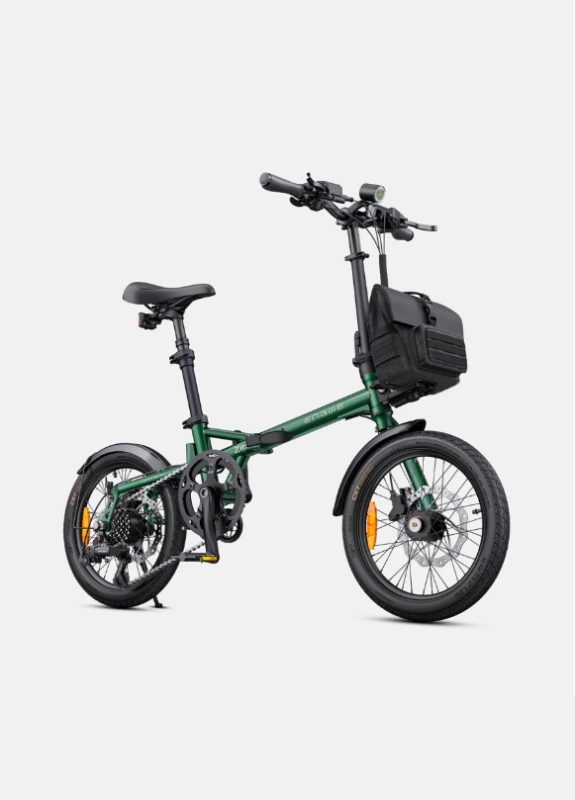 ENGWE Zip bici elettrica pieghevole leggera 250W con sensore di coppia verde