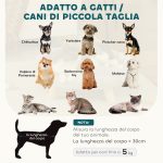 Cuccia Divanetto per Cani e Gatti Sfoderabile in Peluche con Schienale, 47x40x20 cm, Grigio - immagine 4