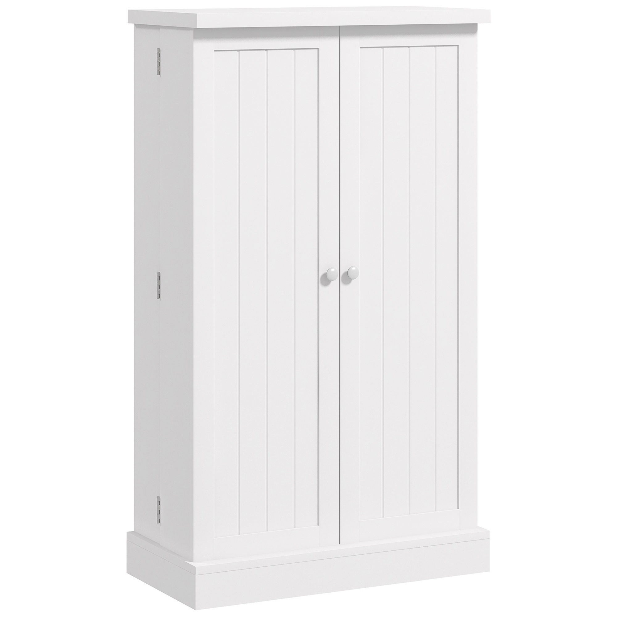 OWme6d194939cd7ed.jpg Armadio da Cucina con 5 Ripiani Centrali e 2 Ripiani Laterali a 6 Livelli, in MDF, 60x30x104 cm, Bianco - immagine 1