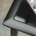 Set di 2 Lettini Prendisole e Tavolino con Piano in Vetro, 59x169x66 cm, Grigio - immagine 8