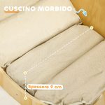 Arco Montessoriano 3 in 1 per Bambini da 18-48 Mesi, Struttura da Arrampicata, Tavolino e Dondolo con Cuscino - immagine 6
