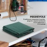 Set 3 Sacchi per Rifiuti da Giardino da 300 L con Manici, Richiudibili e Riutilizzabili, Ø67x84 cm, Verde - immagine 7