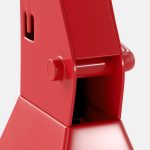 Set 2 Cavalletti Auto da 3 Tonnellate Regolabili da 29-42.5 cm, Acciaio al Carbonio e Ghisa, Rosso - immagine 9