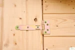 Casetta a pannelli 16 mm, 1,40 X 1,40 m 2.00m² con pavimento e WC a secco - immagine 8