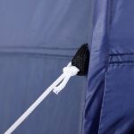 Tenda da Doccia Pop Up Impermeabile in Poliestere e Plastica, 100x100x185 cm, Blu Navy - immagine 9