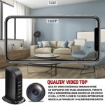 Caricatore USB Smart 5 Porte con Telecamera WiFi HD 1080P – Monitoraggio Remoto, - immagine 4