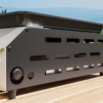 Piastra Barbecue a Gas con 4 Bruciatori da 2.4kw e Piano Antiaderente, 77x44.5x19cm, Argento - immagine 9