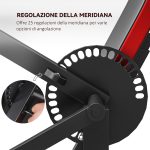 Panca Romana 2 in 1 per Curl e Tricipiti con Sedile a 5 Livelli e 25 Regolazioni, Nero - immagine 6
