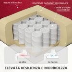 Poltrona Alzapersona Elettrica Reclinabile con Telecomando e Tasca in Tessuto, Rosso - immagine 5