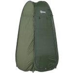Tenda da Doccia Pop Up Impermeabile in Poliestere e Plastica, 100x100x185 cm, Verde Militare - immagine 9