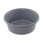 Ciotola in plastica per mangimi dei bovini, grigio, 6 litri