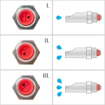 Ciuccio con filettatura da 1/2" per scrofe, con nipplo da 3/4" - immagine 8