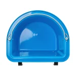 Secchio per mangime per cavalli con staffa per fissaggio e maniglia, blu, 12 litri - immagine 3
