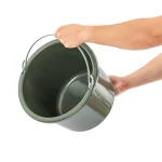 Secchio di stalla e alimentazione, verde, 12 litri - immagine 3
