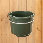 Secchio di stalla e alimentazione, verde, 12 litri - immagine 5