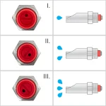 Ciuccio con filettatura da 1/2" per maiali, con nipplo da 1/2" - immagine 6