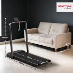 Tapis Roulant Pieghevole con Inclinazione Regolabile, Velocità 1-10 km/h, Display LED e Telecomando, Nero - immagine 3