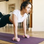 Set di Manubri Pesi Fitness da 9 kg con Impugnatura Antiscivolo e Valigetta, Multicolore - immagine 7