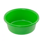 Ciotola in plastica per mangimi dei bovini, verde, 6 litri