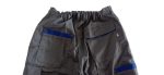 Pantalone da Lavoro Multitasche Grigio/Azz - immagine 6