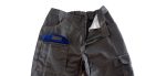 Pantalone da Lavoro Multitasche Grigio/Azz - immagine 7