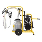 Mungitrice per pecore, 2 posti, 1 bidone alluminio 30 litri