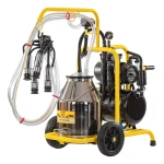 Mungitrice per mucche, con 1 bidone acciaio inox 30 litri