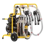 Mungitrice per mucche, 2 posti, 1 bidone acciaio inox 40 litri - immagine 6