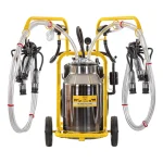 Mungitrice per mucche, 2 posti, 1 bidone acciaio inox 40 litri - immagine 7