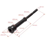 Guaina lunga in gomma per mungitrici per mucche, set di 4 pz. - immagine 4