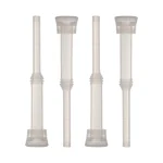Guaina lunga in silicone per mungitrici per mucche, set di 4 pz.