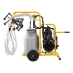Mungitrice per pecore, 4 posti, 1 bidone alluminio 40 litri - immagine 2