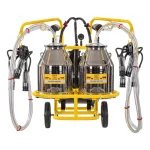 Mungitrice per mucche, 2 posti, 2 bidoni acciaio inox 30 litri - immagine 7