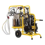 Mungitrice per pecore, 4 posti, 2 bidoni acciaio inox 30 litri - immagine 3