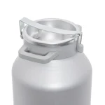 Bidone in alluminio per il trasporto del latte, con coperchio a leva, 30 litri - immagine 3